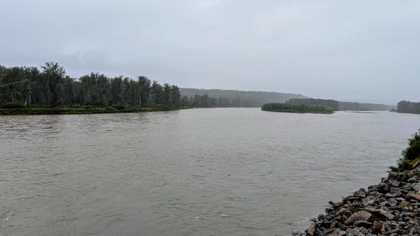 River from the train