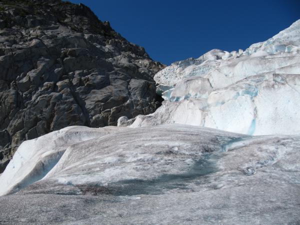 Edge of the glacier