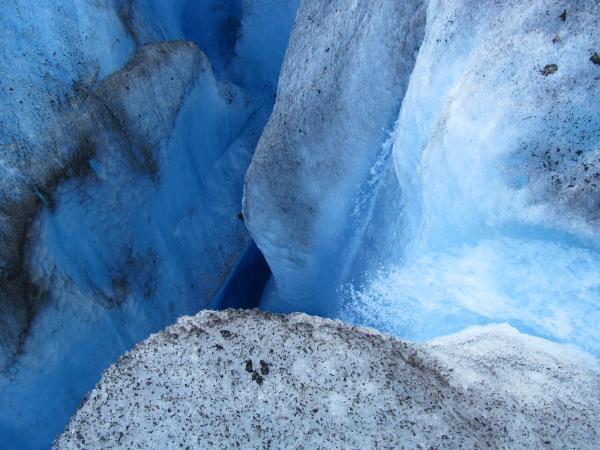 Crevasse from the edge