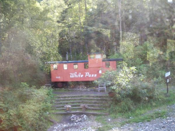 Caboose turned cabin