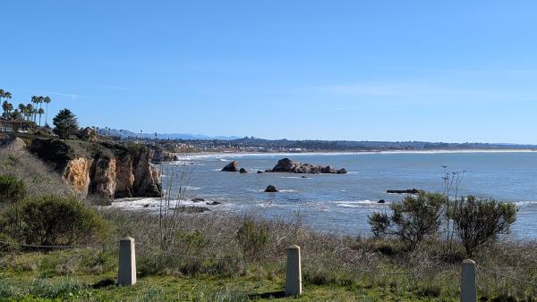 View from Dinosaur Caves Park