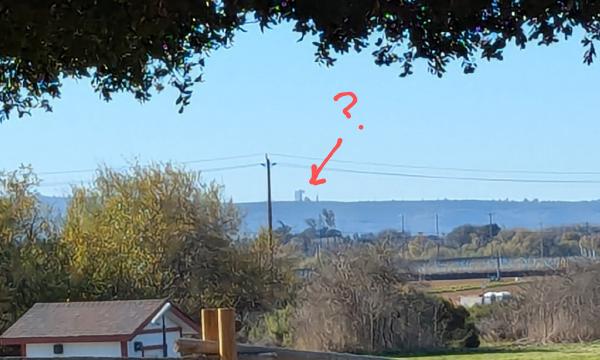 Is that a launch tower?