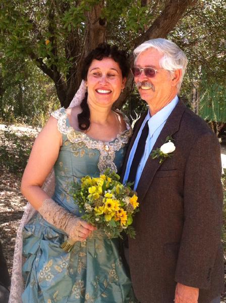 Bride and her father