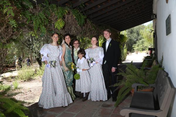 Family at the Adobe